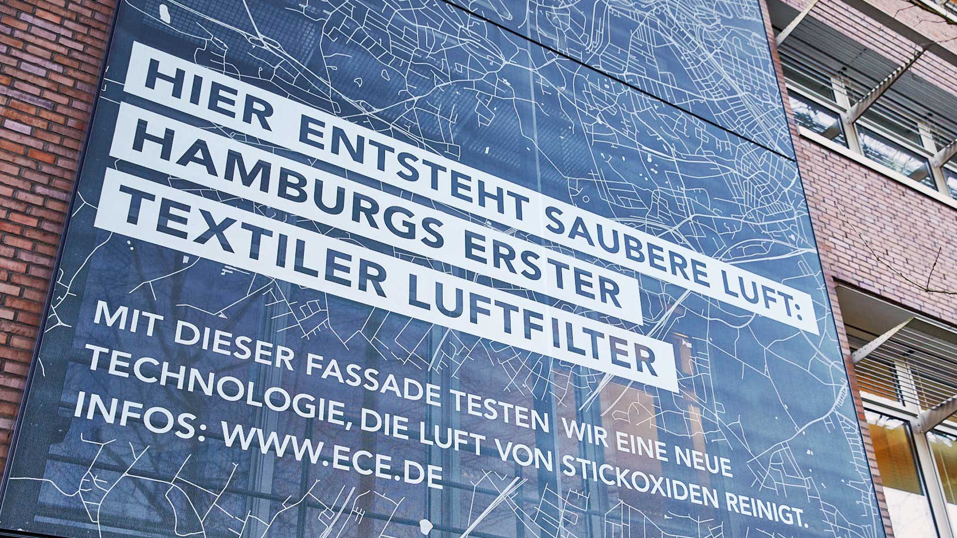Hamburgs erster textiler Luftfilter